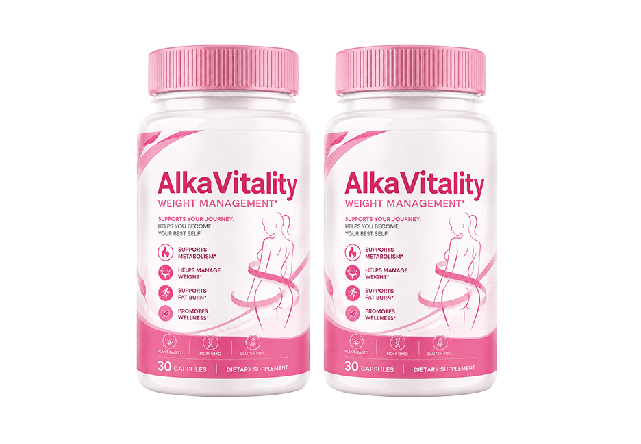 AlkaVitality two bottle package — 60 day supply of weight management capsules
